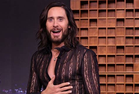 jared leto gucci shirt tonight show|house of gucci jared leto.